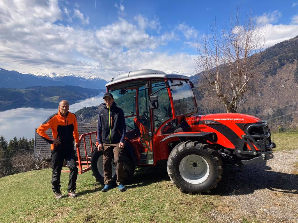 CARRARO Traktorübergabe