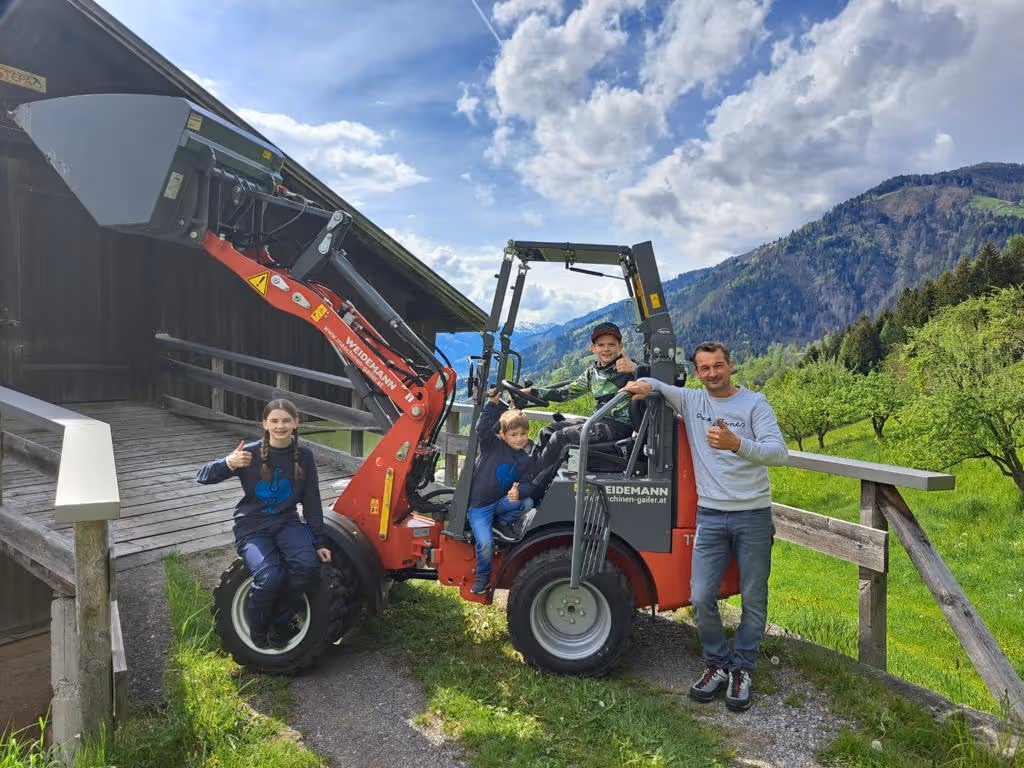WEIDEMANN Hoftrac Übergabe
