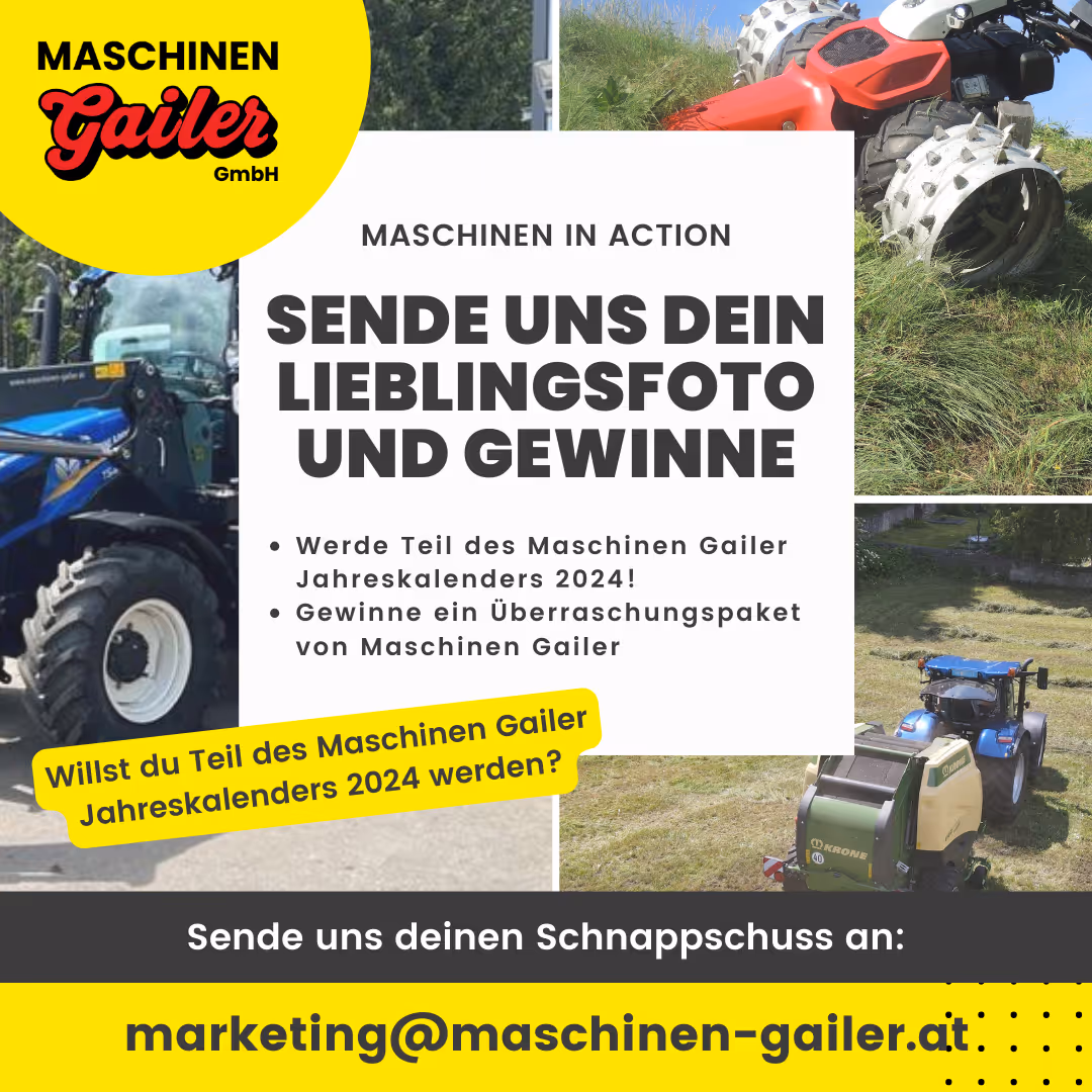 Maschinen in Action - Fotowettbewerb 2024