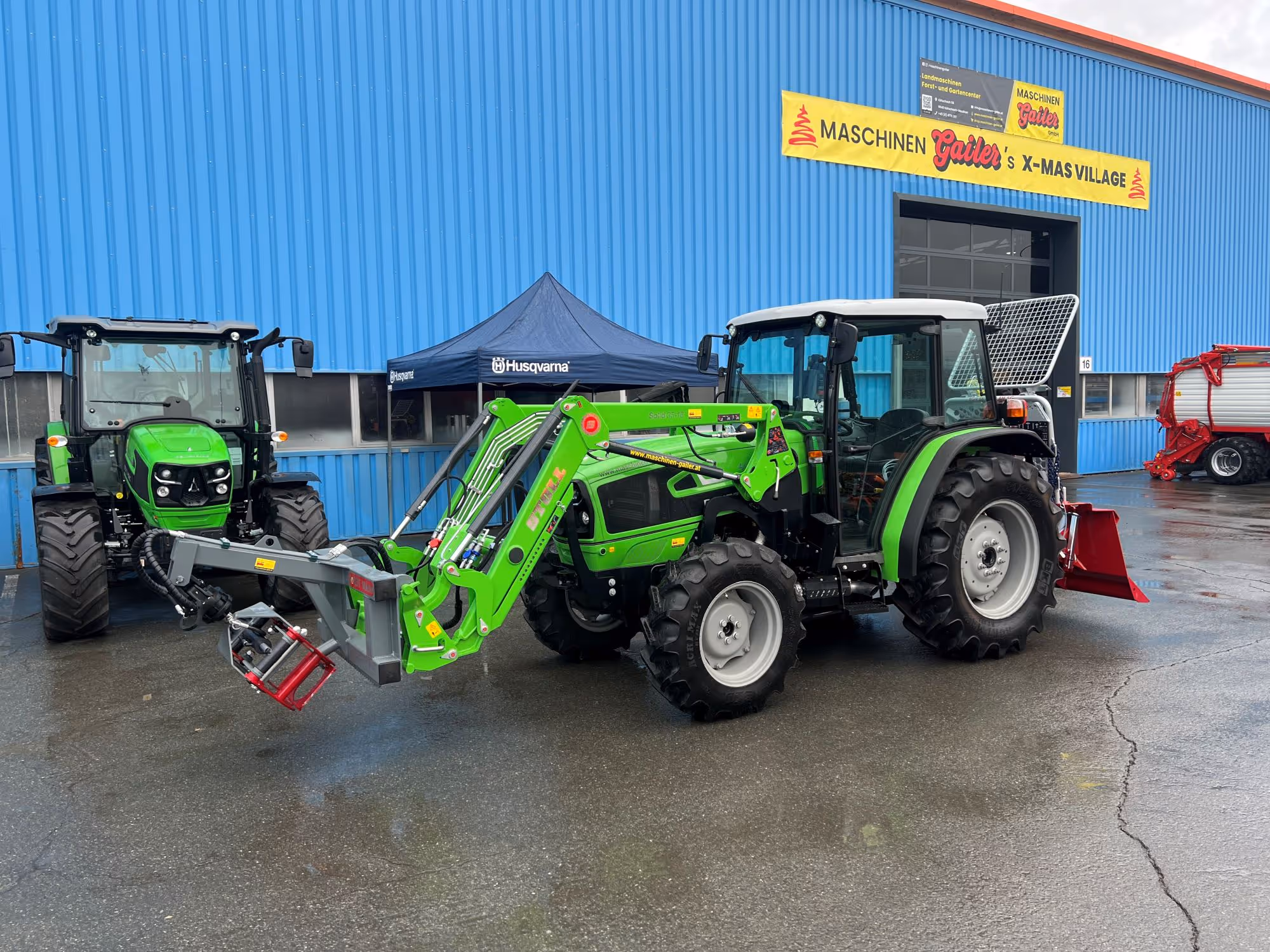 DEUTZ-FAHR Traktor Übergabe