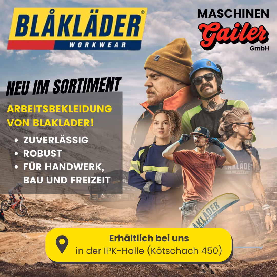 Neu im Sortiment: Arbeitsbekleidung von BLÅKLÄDER