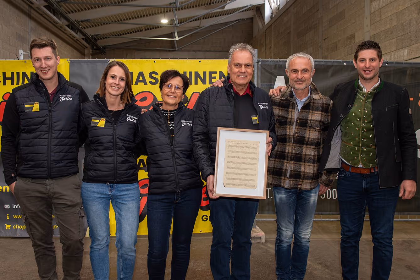 Der Maschinen Gailer Marsch: Ein Highlight auf unserer Hausmesse