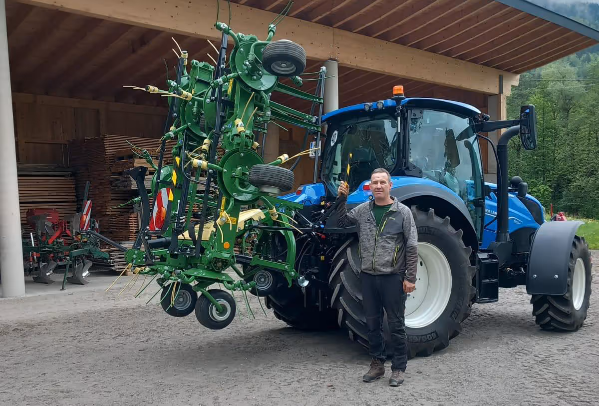 Übergabe eines Krone Kreislers Vendro 820