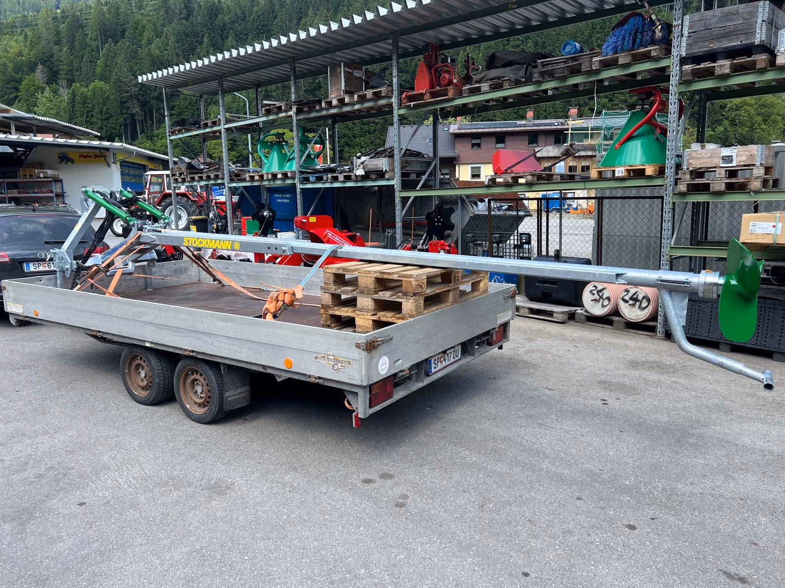Übergabe eines Stockmann Güllemixers