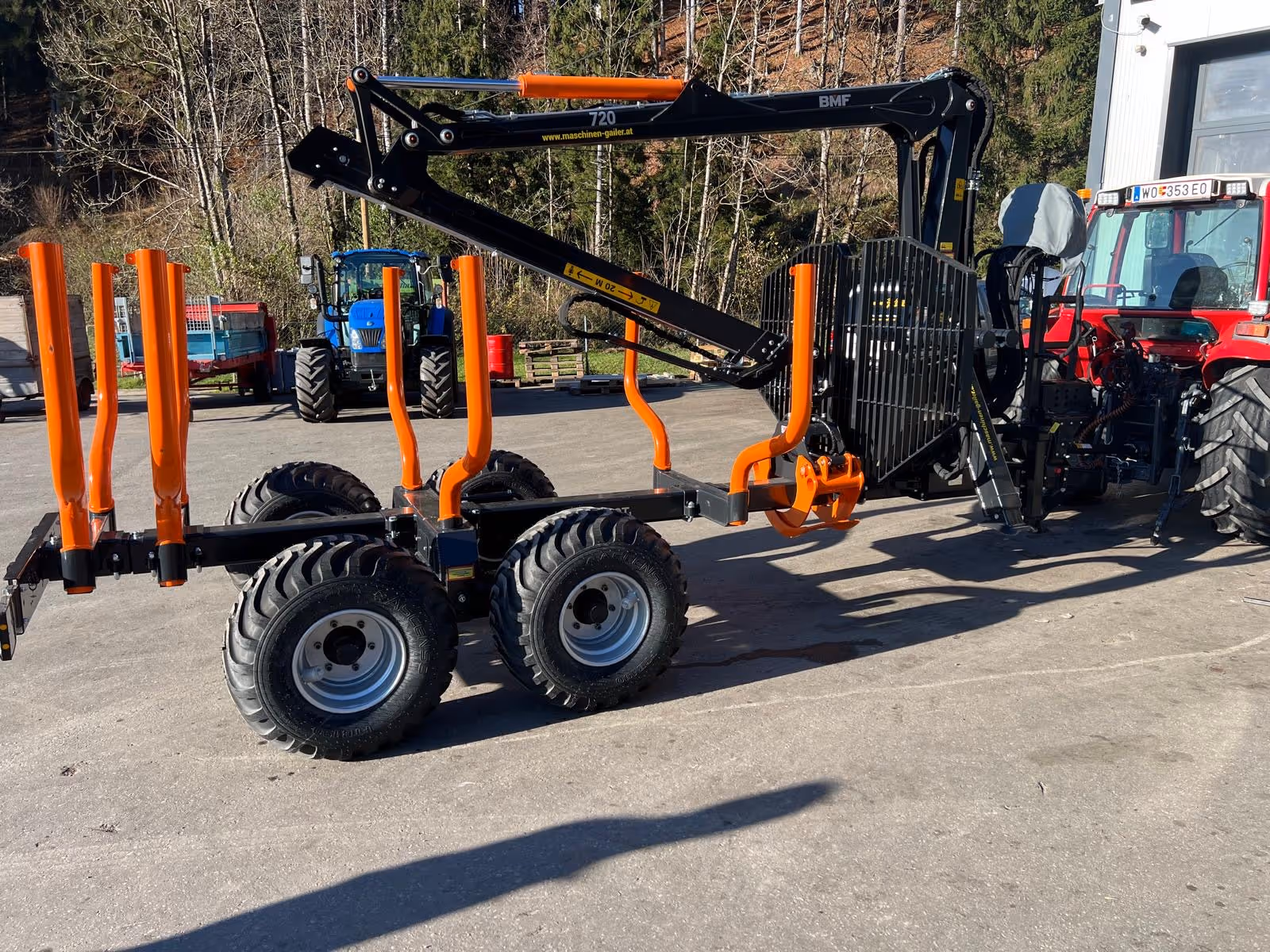 Übergabe BMF 9T1 Rückewagen