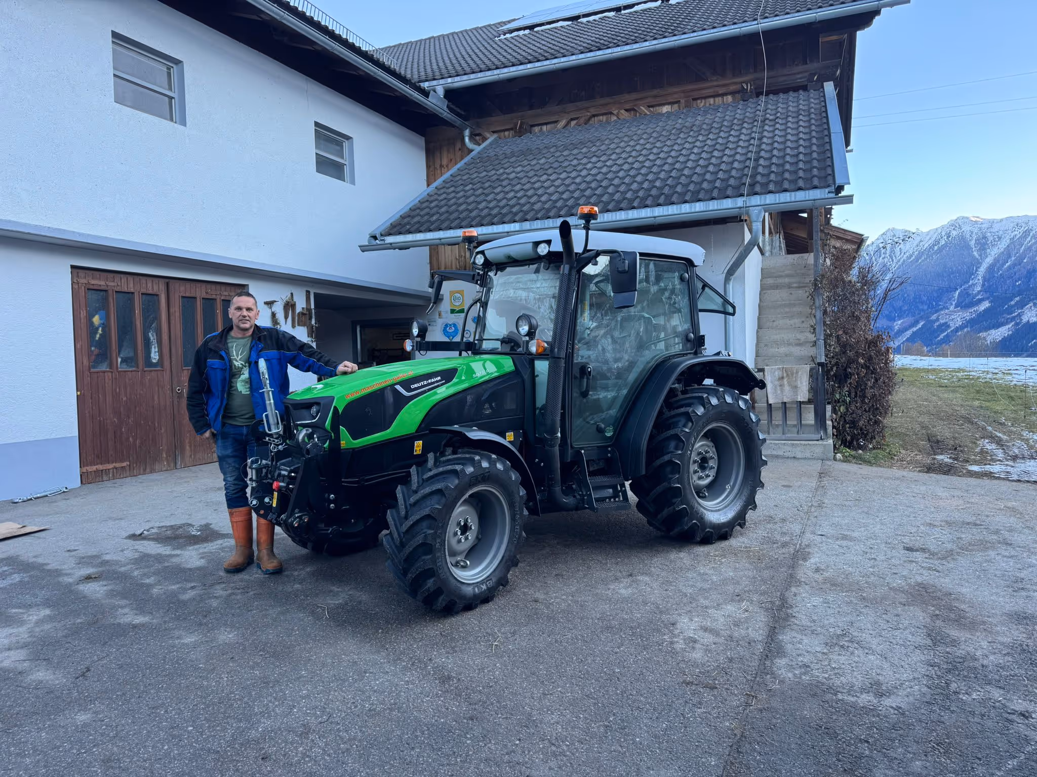 Übergabe Deutz Fahr 5075 Premium Stage V