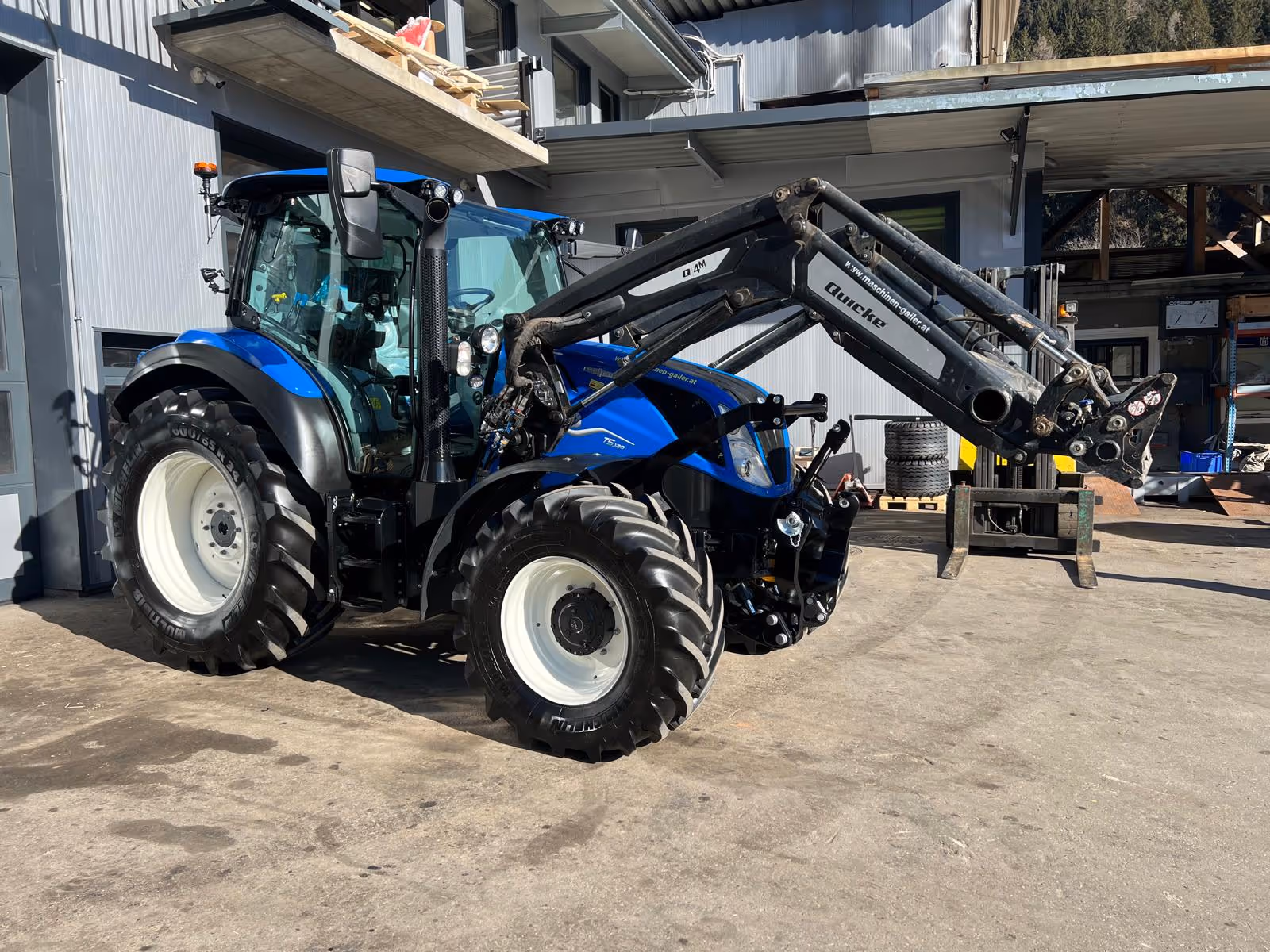 Übergabe New Holland T5.120 AutoCommand