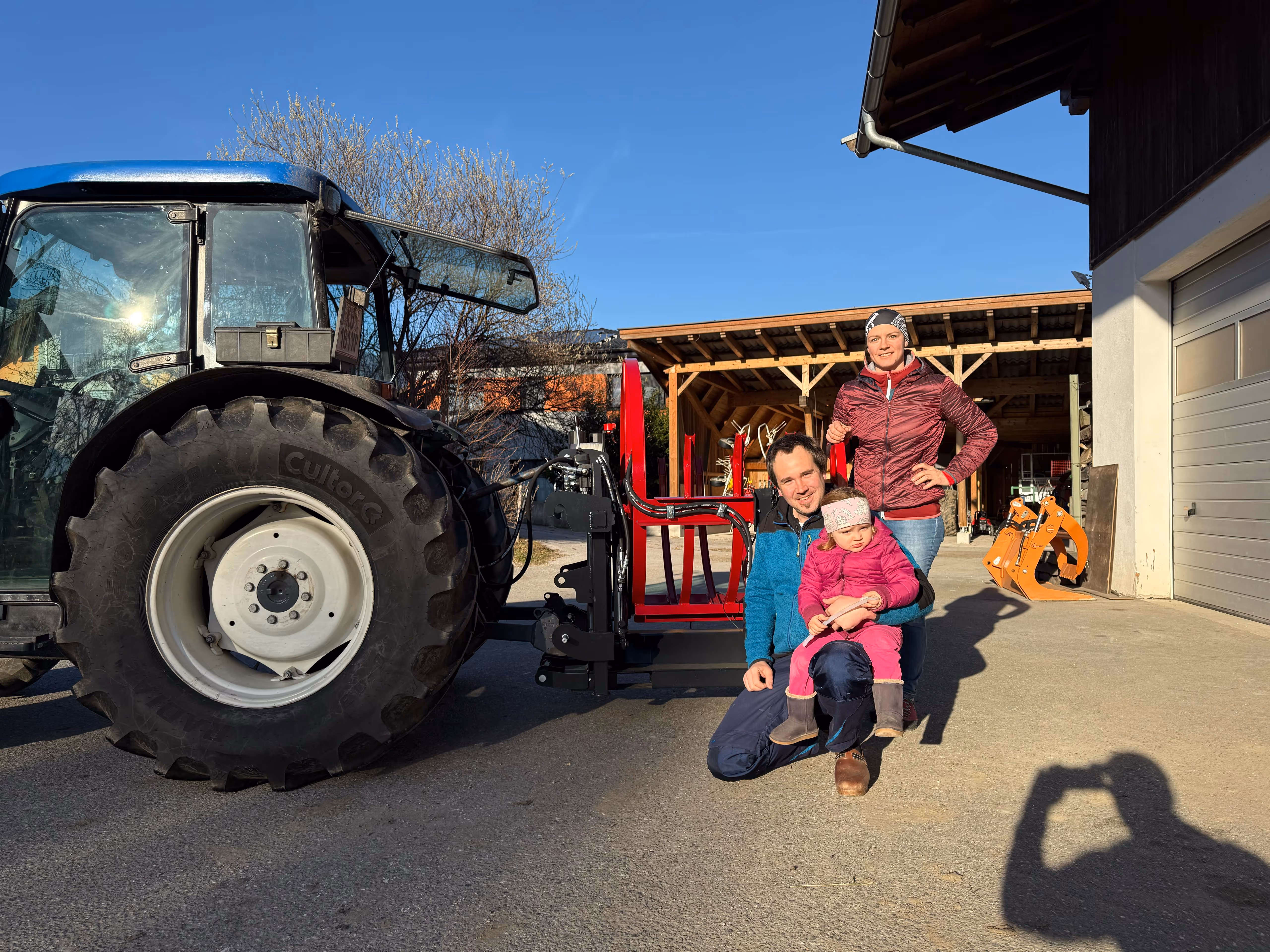 Übergabe Stekro Holzbündelgerät HZB-1