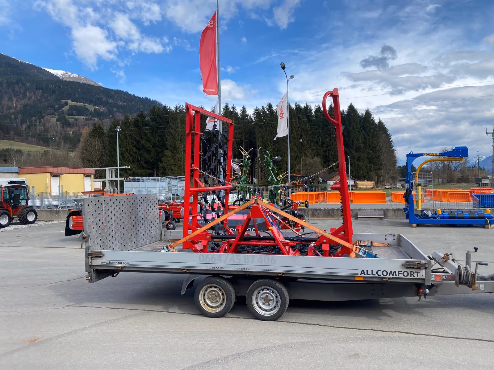 Übergabe Stekro Grünlandegge 6m hydraulisch