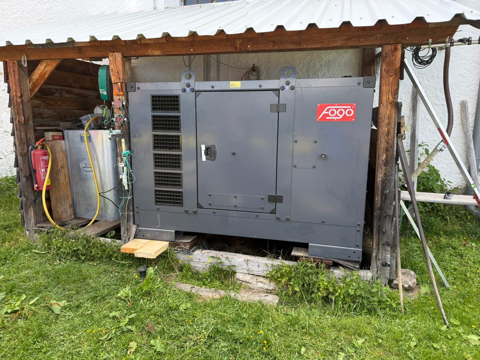 Übergabe FOGO Generator FD 32 M-ST