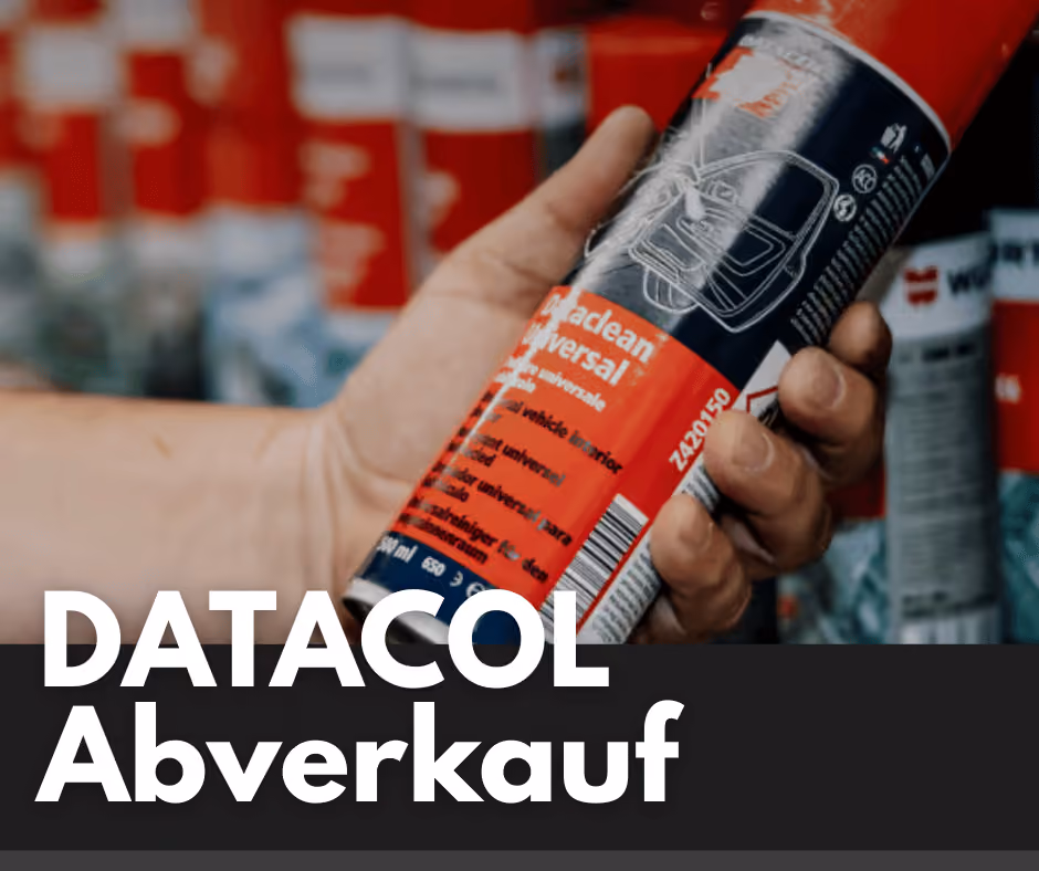 DATACOL Abverkauf