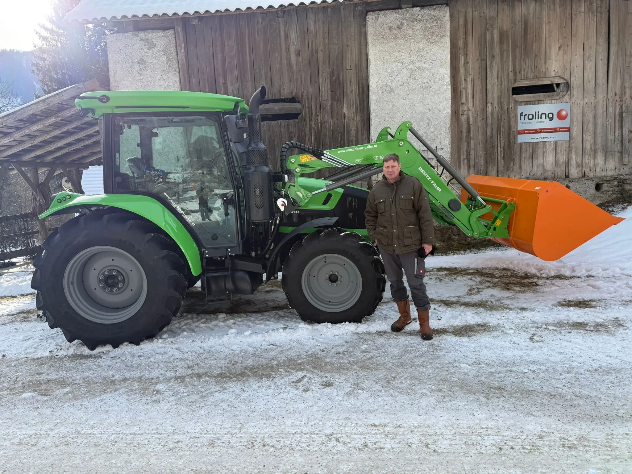 Übergabe Deutz 5100G