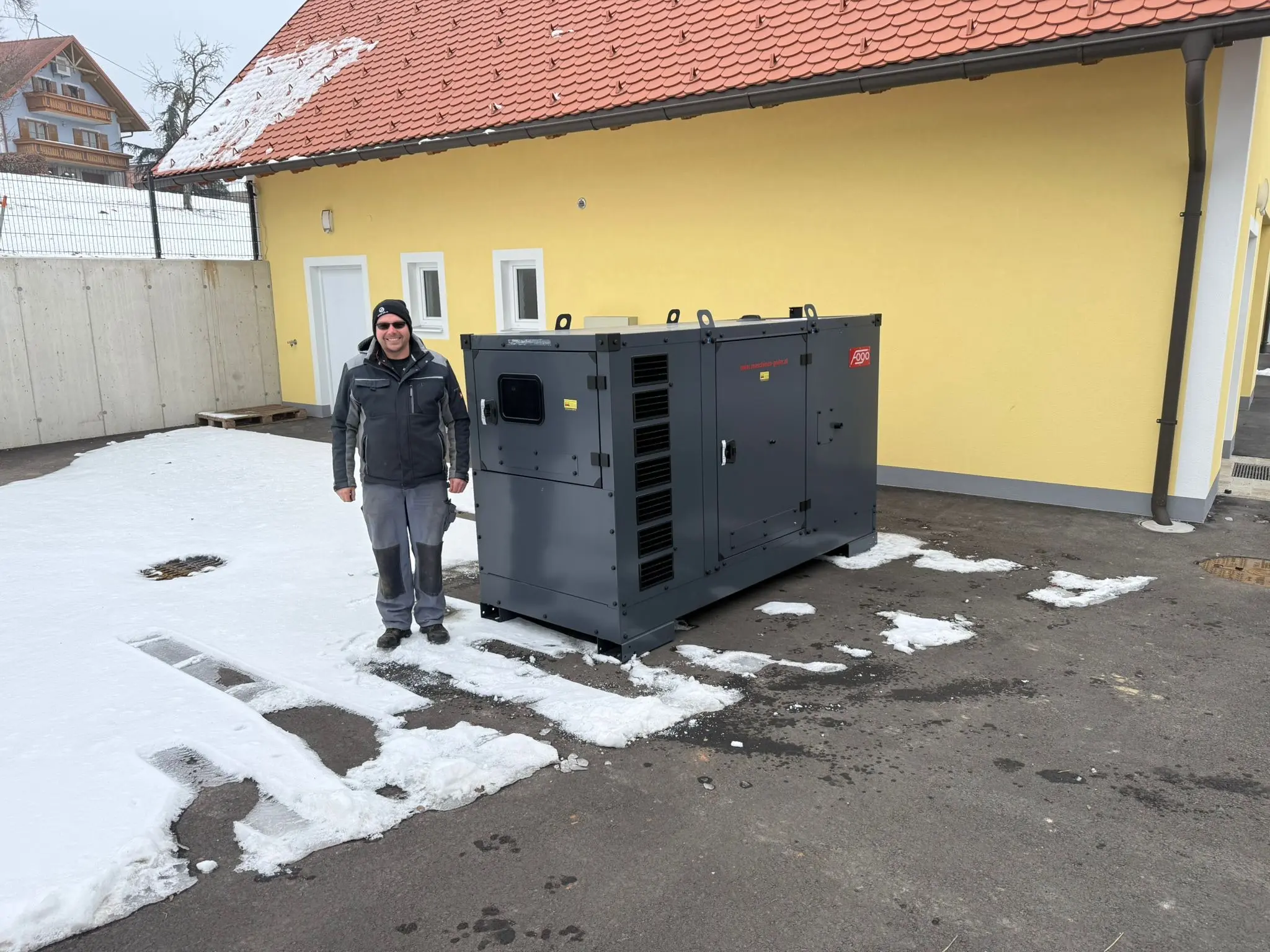 Übergabe Fogo Aggregat