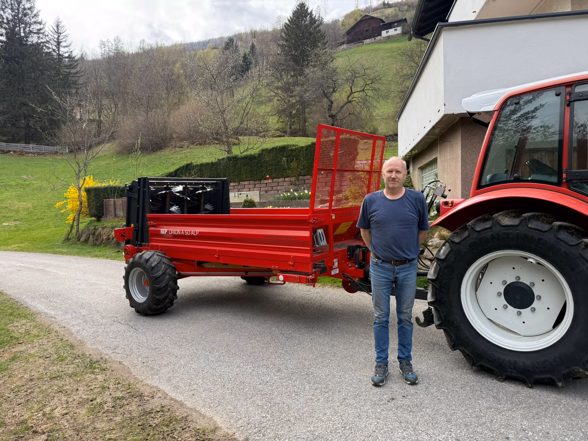Übergabe Sip Stallmiststreuer Orion 50 ALP