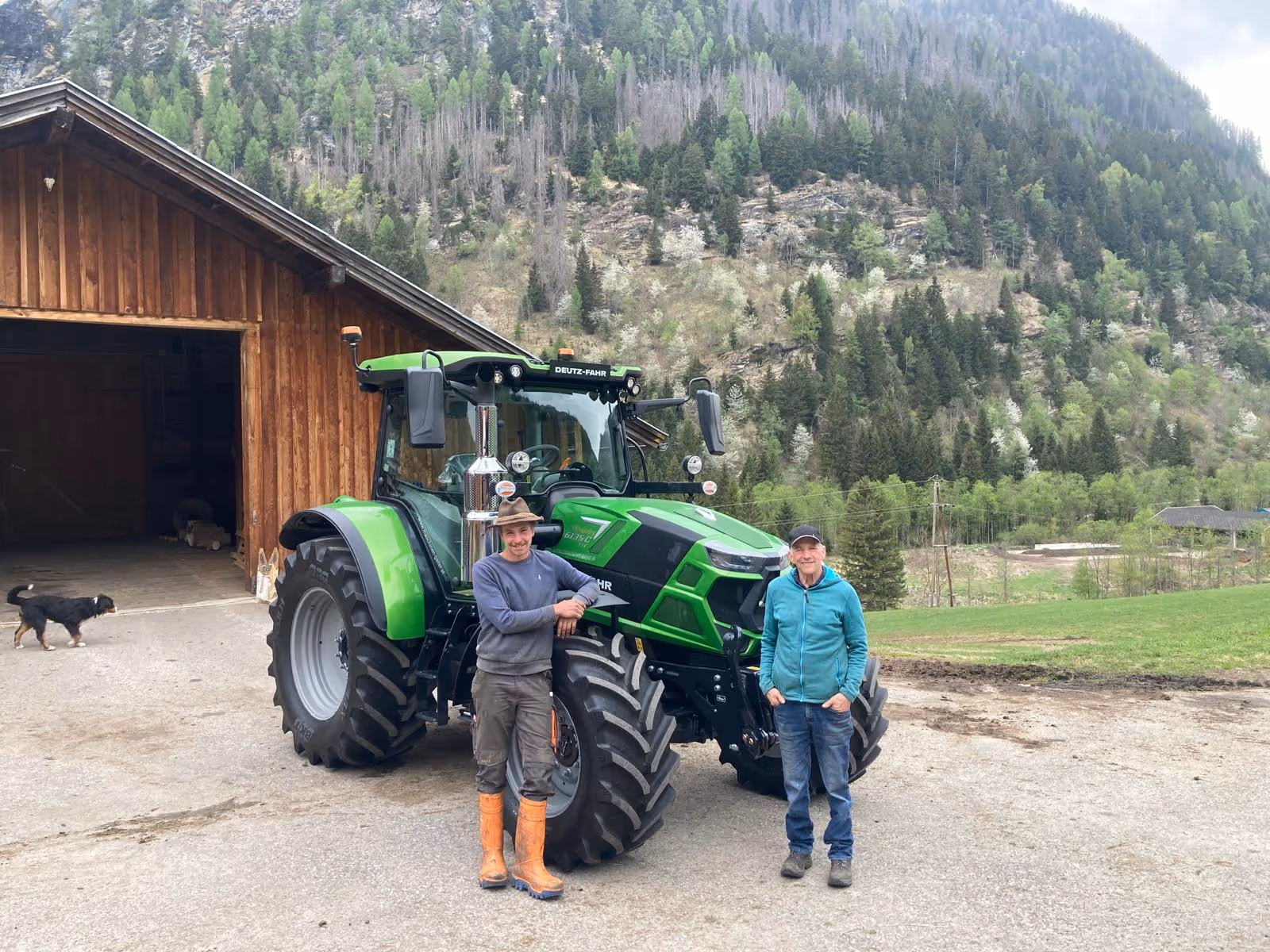 Traktor-Übergabe Deutz Fahr 6135C TTV