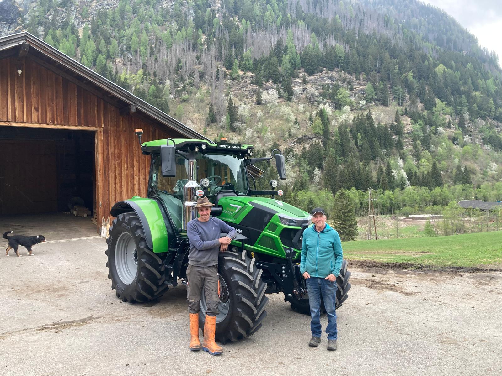 Traktor-Übergabe Deutz Fahr 6135C TTV 