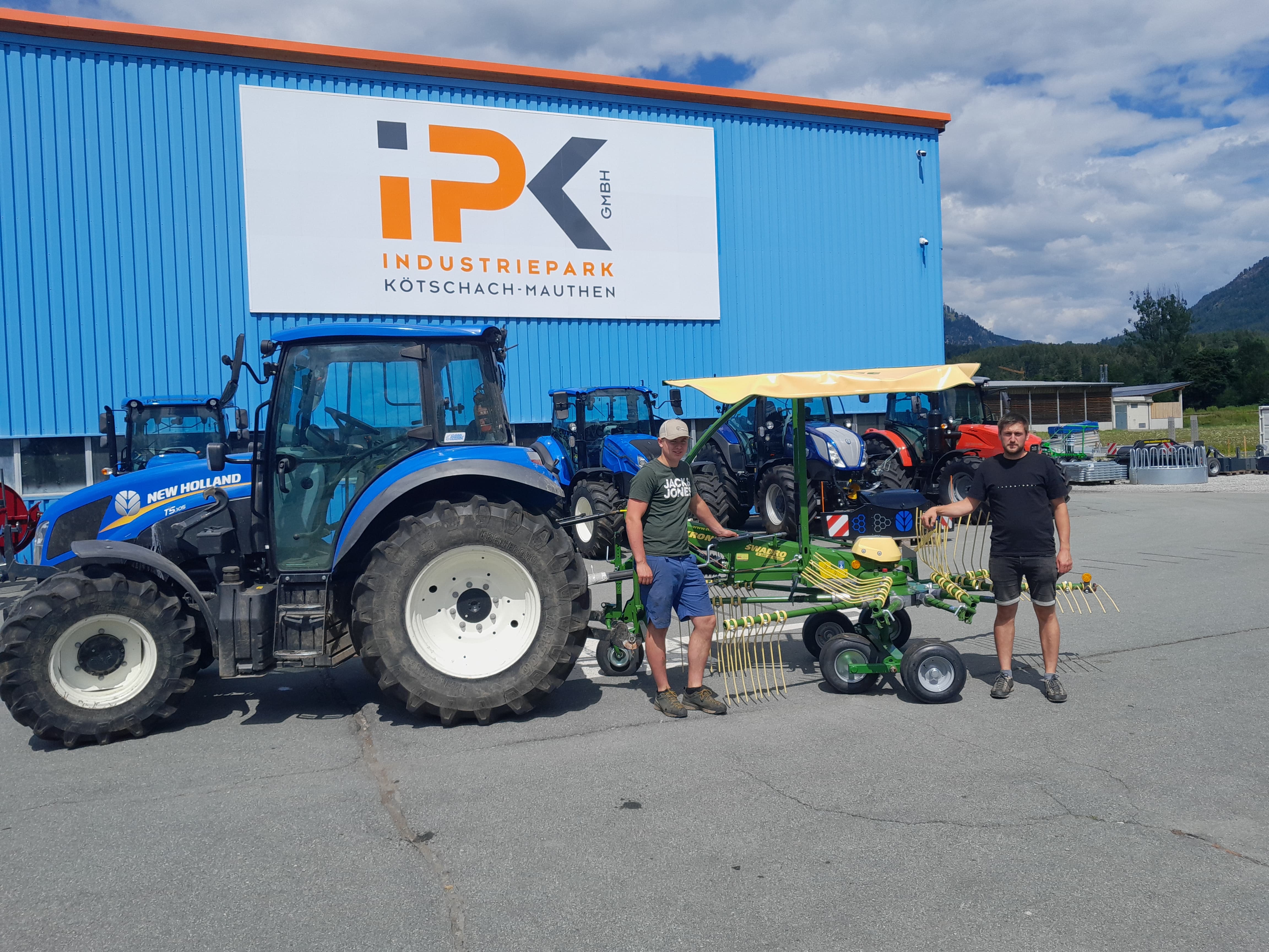 Übergabe Krone Swadro S 380 Highland