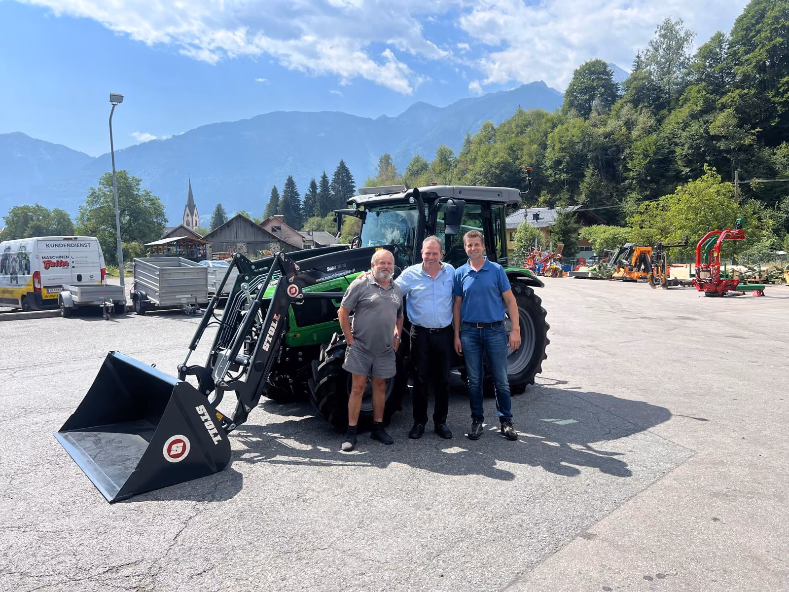 Übergabe Deutz-Fahr Traktor 5080D Keyline Premium