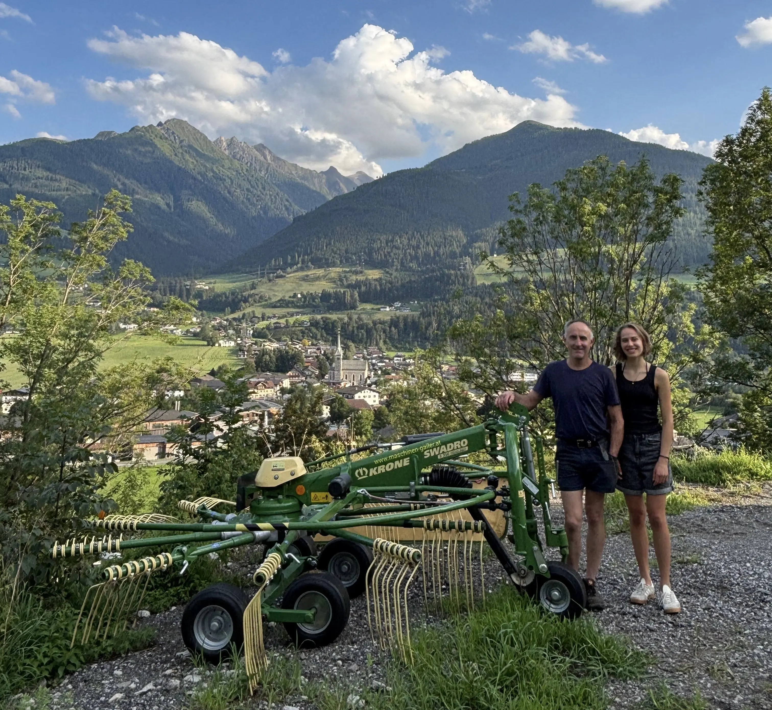 Übergabe Krone Swadro S350 Highland