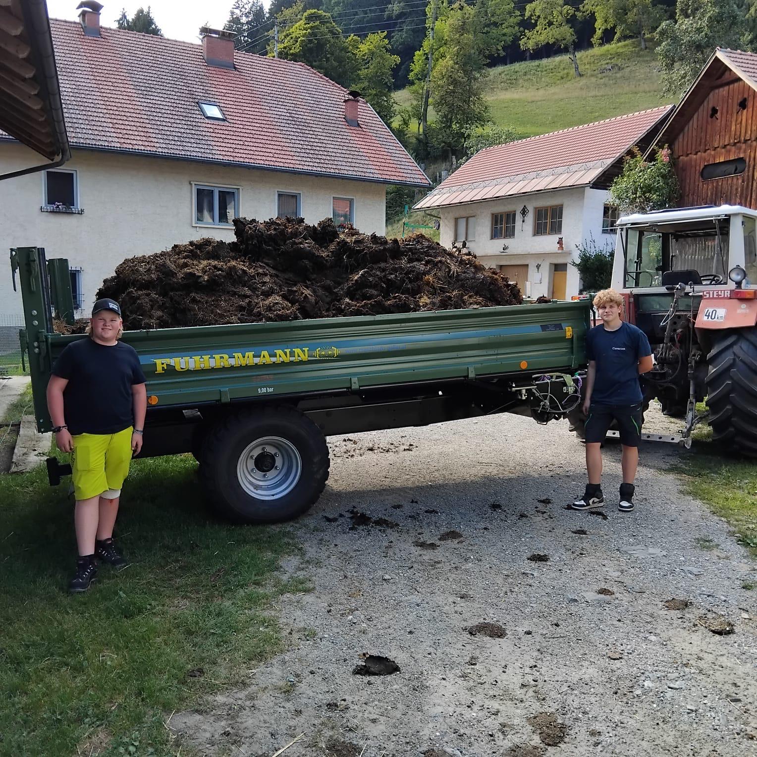 Übergabe Fuhrmann Einachskipper
