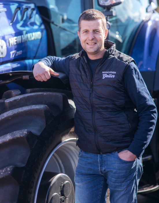 Markus Hecher, Verkaufsleitung bei Maschinen Gailer