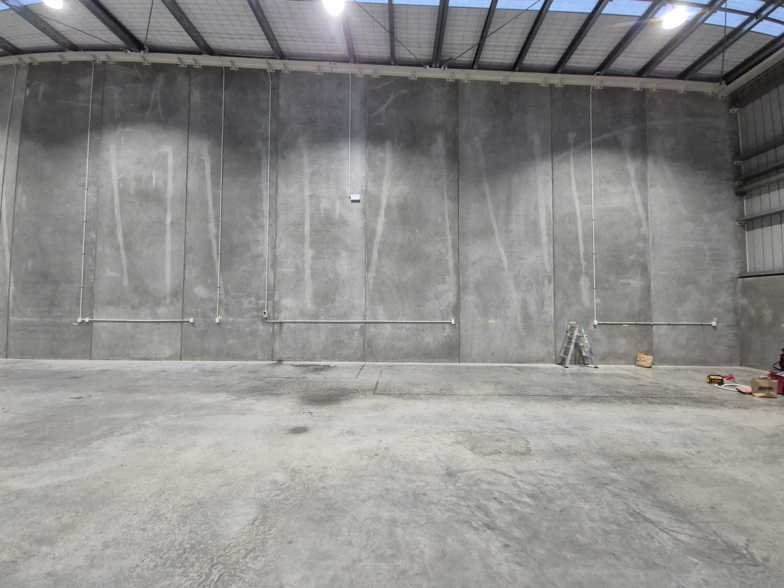 Industrial site electrical project image.