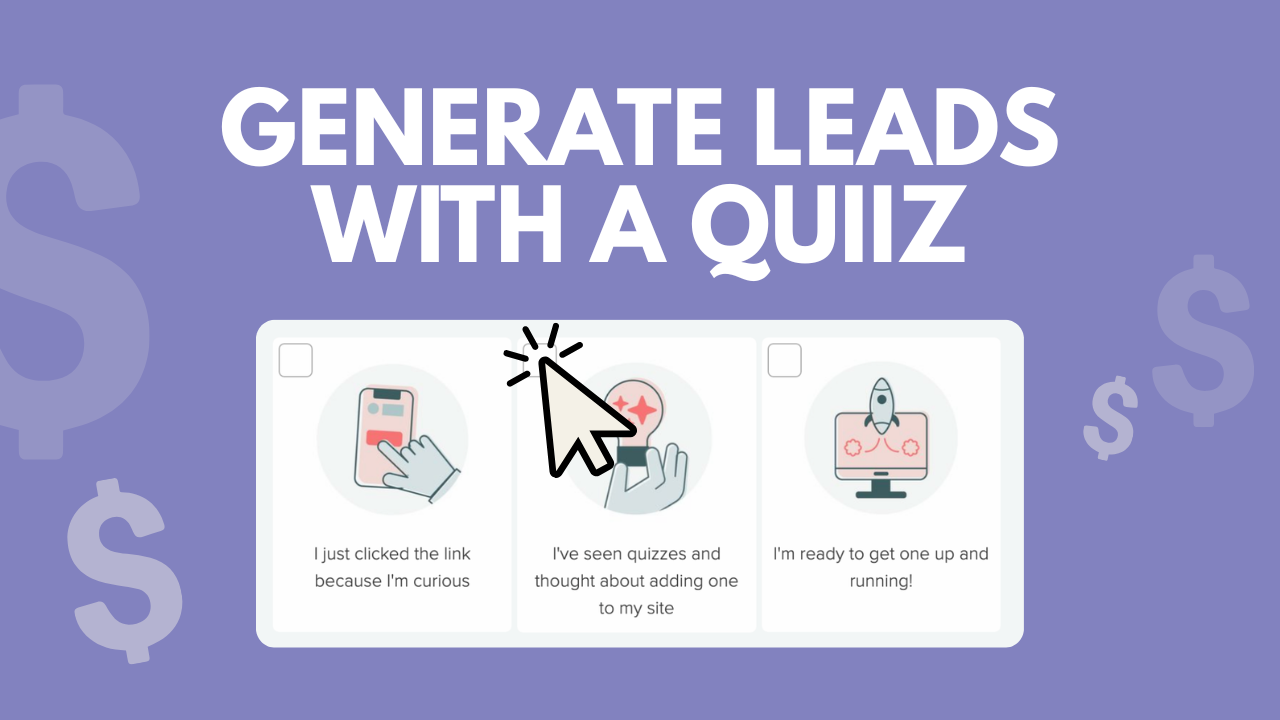 How to generate leads with a quiz