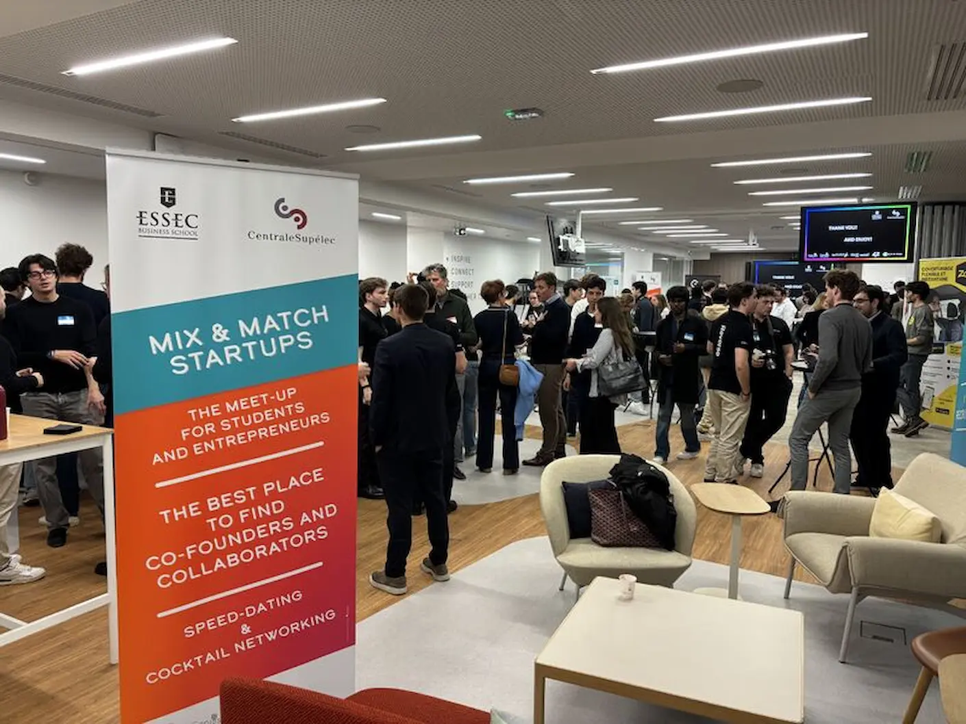 Incubateur | Retour sur la 9ᵉ édition du Mix & Match organisée avec l'ESSEC Business School
