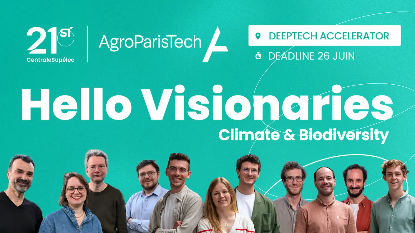 🌱 Entrepreneur(e)s GreenTech, ClimateTech, Foodtech, AgriTech : rejoignez notre accélérateur 