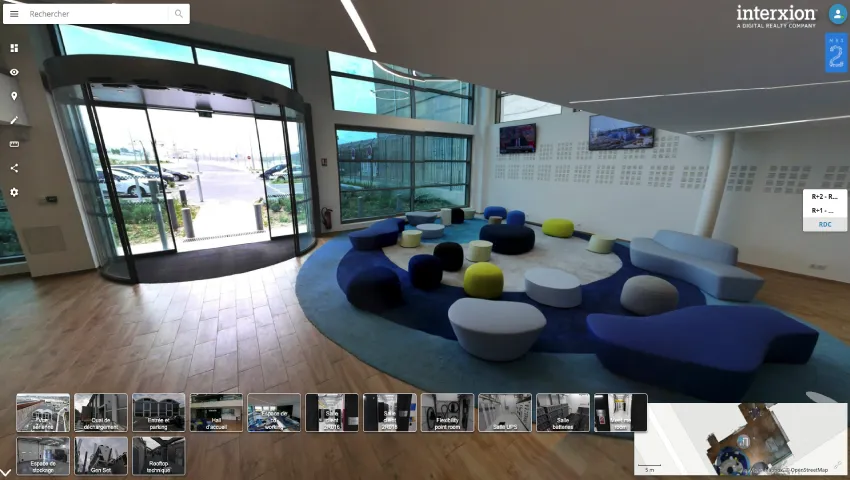 Visite virtuelle interxion