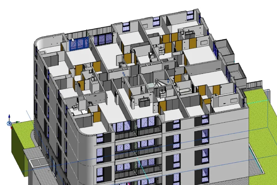 modélisation bim logement