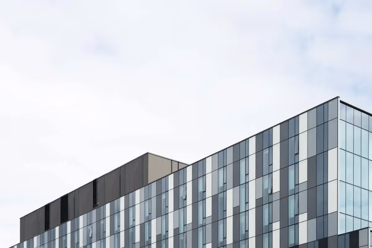 Das Büro einer großen Versicherungsgesellschaft
