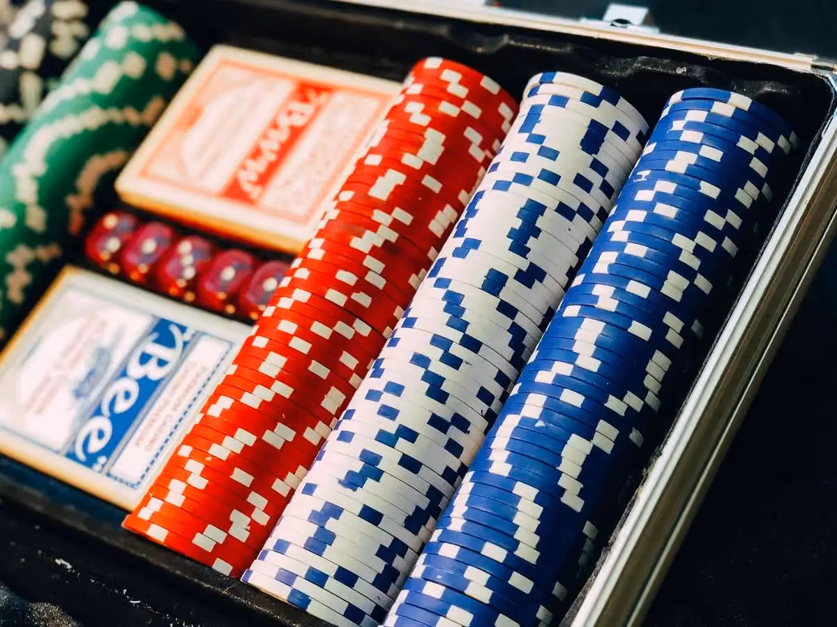 Casino Spielset im Koffer