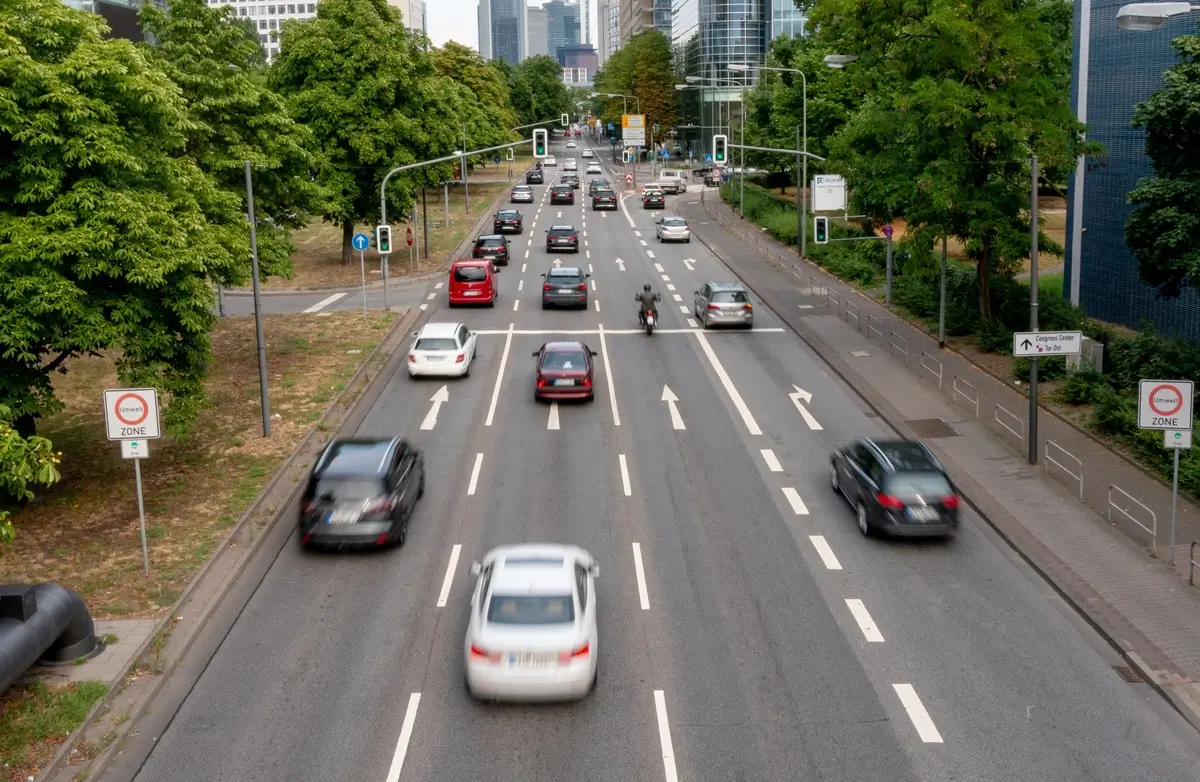 Innenstadt Verkehr