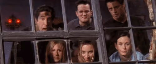 Group saying "Wow"