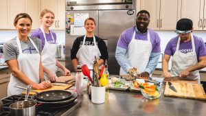 Lo, Zac and the CS Team At Our Outing