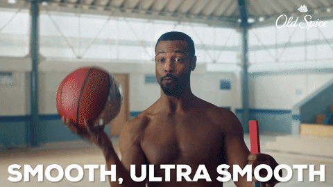 A man saying, "Smooth, ultra smooth."