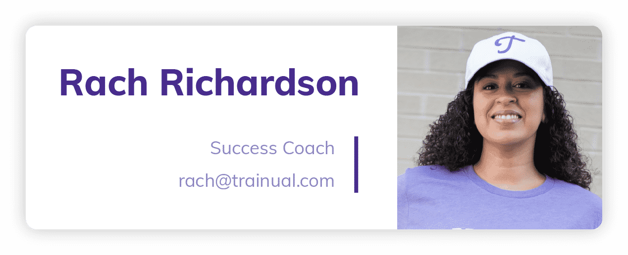 Meet Rach Richardson, one of our Success Coaches!