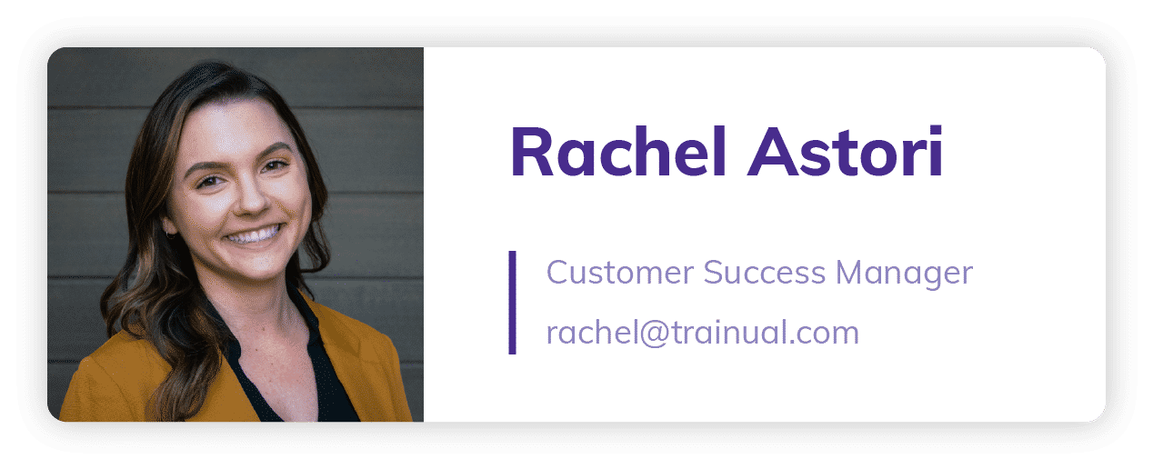 Meet our Customer Success Manager, Rachel Astori!