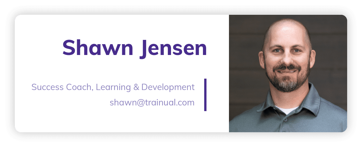 Meet our Success Coach in Learning and Development, Shawn Jensen!