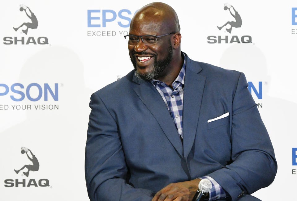 Shaq at an event