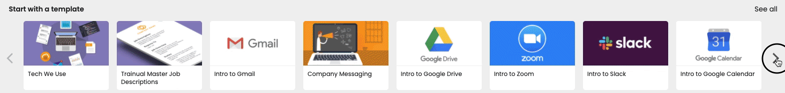 Trainual templates GIF