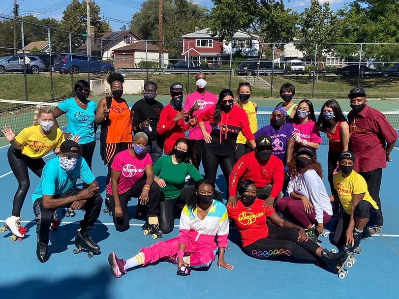 The Skaterobics Team