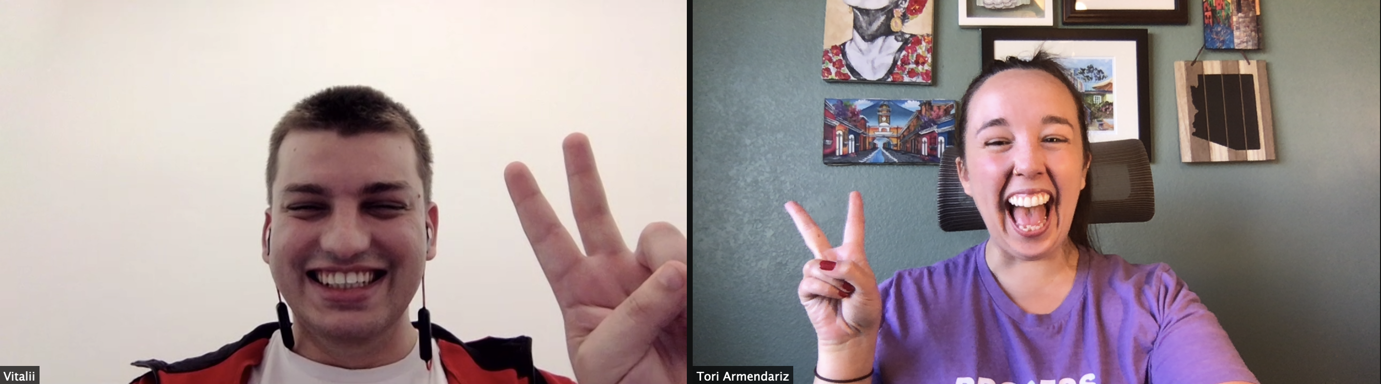 A screen shot from a recent donut.