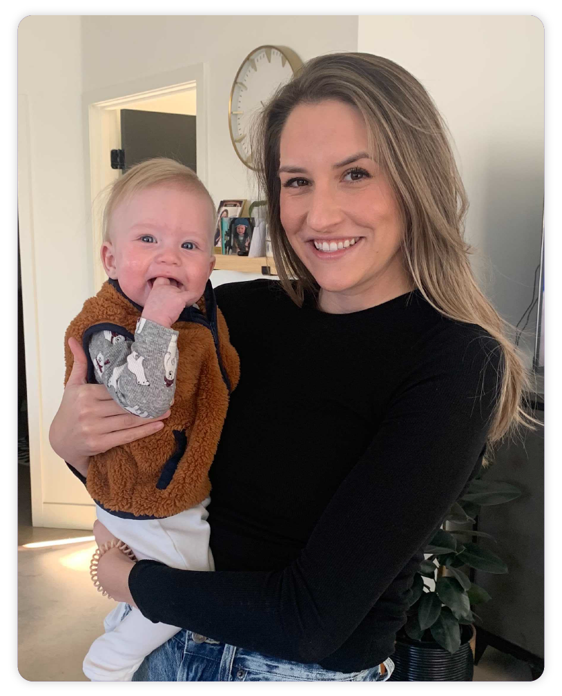 Jami Hartmann, Director of Marketing at Trainual and mom of 1