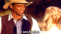 A man saying, "I can fix that."