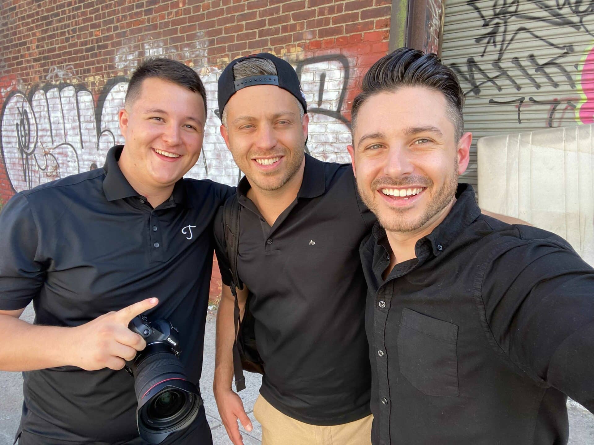 Here's what my Canon EOS R looks like (with a cameo from two of our fearless leaders at Trainual).