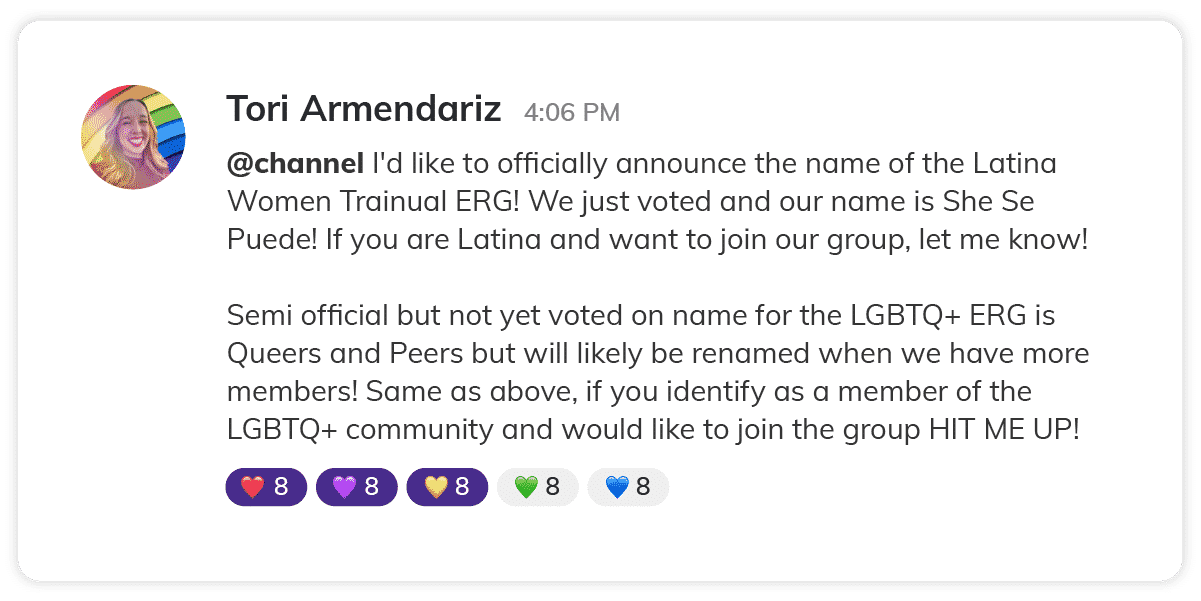 Announcing Trainual's Latina Women affinity group