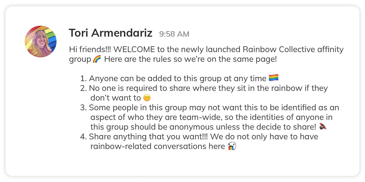 Announcing Trainual's Rainbow Collective Affinity Group