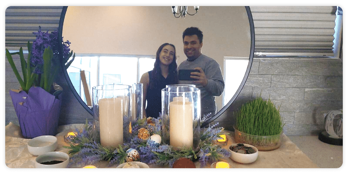 Our VP of Engineering, Arash Tadayon, celebrating the Persian New Year!